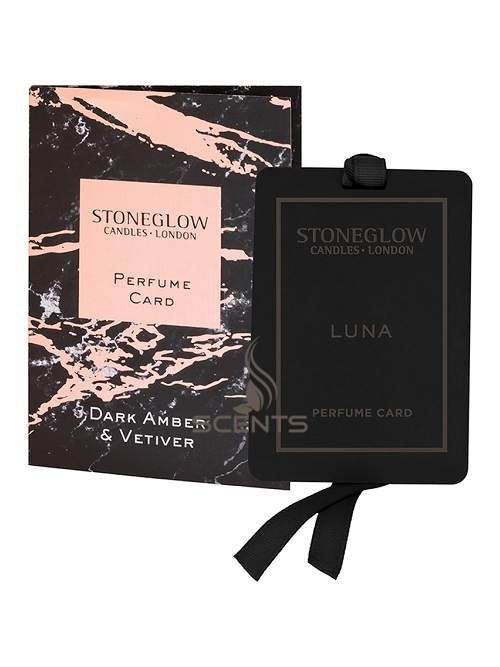 Stoneglow Luna парфумована карта Темний Бурштин і Ветивер (Dark Amber Vetiver)