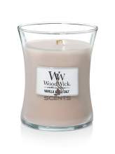 Woodwick Medium свеча ароматическая Vanilla Sea Salt Ваниль и Морская соль